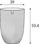 sereh high 40cm anthracite
